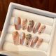 【1720】Late Autumn Nail Kit Shiny Warm Tones & DIY Cozy Accessories