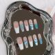 【1736】Ultra-Long Ladder Nail Art Shiny Long Shape & DIY Bold Accessories
