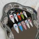 【1740】Evil Eye Nail Kit Shiny Mysterious Patterns & DIY Protective Accessories