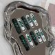 【1742】Emerald Diamond Inlay Nail Kit Shiny Gemstone Decor & DIY Luxury Accessories