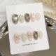 【1747】Princess Nail Art Shiny Elegant Patterns & DIY Luxury Accessories