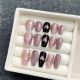 【1819】Heart Cat Eye Nail Kit Shiny Cat Eye Polish & DIY Romantic Accessories