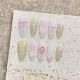 【1829】Spring Garden Nail Kit Shiny Flower Patterns & DIY Romantic Accessories