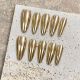 【1836】Champagne Mirror Nail Kit Shiny Reflective Tones & DIY Elegant Accessories
