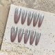【1837】Electroplated Gradient Nail Art Shiny Metallic Tones & DIY Modern Accessories
