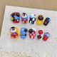 【1860】Penguin Bubble Nail Art Shiny Bubble Patterns & DIY Cute Accessories