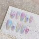 【1871】Gradient Aurora Nail Kit Shiny Aurora Effects & DIY Fantasy Accessories