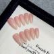 【1876】Ice Transparent Gradient Nail Kit Shiny Transparent Tones & DIY Cool Accessories