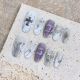 【1905】Purple Meteorite Nail Art Shiny Purple Tones & DIY Mysterious Accessories
