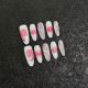 【1912】Long Oval Nail Kit Shiny Oval Shape & DIY Elegant Accessories