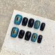 【1933】Evil Eye Nail Kit Shiny Mysterious Patterns & DIY Protective Accessories