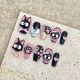 【1958】Cockfight Cat Eye Nail Art Shiny Cat Eye Polish & DIY Bold Accessories