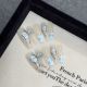 【1969】Smudged Butterfly Nail Kit Shiny Butterfly Patterns & DIY Soft Accessories
