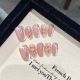 【2039】Oil Painting Dried Flower Nail Kit Shiny Floral Patterns & DIY Artistic Accessories
