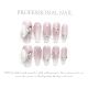 【2059】Jade Butterfly Floating Shadow Nail Art Shiny Butterfly Patterns & DIY Elegant Accessories