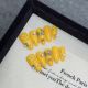 【2064】Cartoon Yellow Man Nail Kit Shiny Cartoon Patterns & DIY Playful Accessories