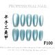 【F100】Factory Nails Shiny Basic Patterns & DIY Simple Accessories