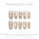【F144】Factory Nails Shiny Basic Patterns & DIY Simple Accessories