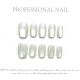 【F167】Factory Nails Shiny Standard Decor & DIY Basic Accessories