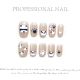 【F212】Factory Nails Shiny Standard Decor & DIY Basic Accessories