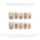 【F213】Factory Nails Shiny Basic Patterns & DIY Simple Accessories
