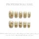 【F215】Factory Nails Shiny Basic Patterns & DIY Simple Accessories