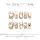 【F217】Factory Nails Shiny Basic Patterns & DIY Simple Accessories