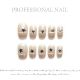 【F219】Factory Nails Shiny Basic Patterns & DIY Simple Accessories