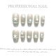 【F220】Factory Nails Shiny Standard Decor & DIY Basic Accessories