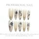 【F248】Factory Nails Shiny Basic Patterns & DIY Simple Accessories