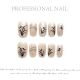 【F272】Factory Nails Shiny Basic Patterns & DIY Simple Accessories