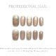 【F274】Factory Nails Shiny Basic Patterns & DIY Simple Accessories
