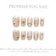 【F282】Factory Nails Shiny Basic Patterns & DIY Simple Accessories