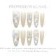 【F297】Factory Nails Shiny Basic Patterns & DIY Simple Accessories