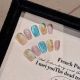 【2161】Rainbow Bubble Nail Kit Shiny Colorful Patterns & DIY Playful Accessories