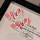 【2186】Clown Mask Nail Kit Shiny Funny Patterns & DIY Bold Accessories