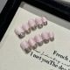 【2347】Pink Crystal Cat Eye Nail Kit Shiny Cat Eye Polish & DIY Pink Tones