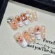 【Multi-Nail Type】Capybara Nail Art Shiny Animal Patterns & DIY Adorable Accessories