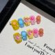 【2335】Turtle Pair Nail Kit Shiny Animal Patterns & DIY Playful Accessories