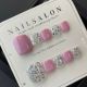 【B3】Toe Nails Nail Kit Shiny Toe Decor & DIY Minimalist Accessories