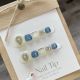 【B6】Toe Nails Nail Kit Shiny Toe Decor & DIY Cute Accessories