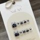 【B10】Toe Nails Nail Art Shiny Toe Patterns & DIY Pretty Kits