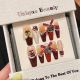 【2397】Melaleuca Brown Nail Art Shiny Warm Tones & DIY Trendy Accessories