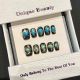 【2417】Black Elf Bubbles Nail Art Shiny Bubble Patterns & DIY Cool Accessories
