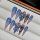 【2465】Cross-Border Punk Nail Art Shiny Edgy Decor & DIY Bold Accessories