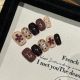 【77】Hand-Painted Flowers Nail Art Shiny Floral Patterns & DIY Fresh Accessories