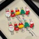 【2384】Luxury Christmas Nail Art Shiny Premium Decor & DIY Holiday Accessories