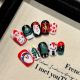 【2387】Christmas Story Nail Kit Shiny Narrative Patterns & DIY Festive Accessories