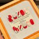 【2288】Sugar-Coated Hawthorn Nail Art Shiny Red Patterns & DIY Traditional Accessories