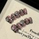 【2383】Checkerboard Heart Nail Kit Shiny Grid Patterns & DIY Cute Accessories